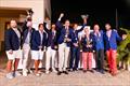 Top 3 teams in the 2026 5.5 Metre World Championship &copy; Robert Deaves / www.robertdeaves.uk