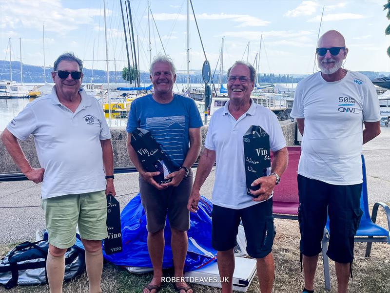 Caracole wins the 5.5 Metre Joran Cup at Grandson photo copyright Robert Deaves / www.robertdeaves.uk taken at Cercle de la Voile de Grandson and featuring the 5.5m class