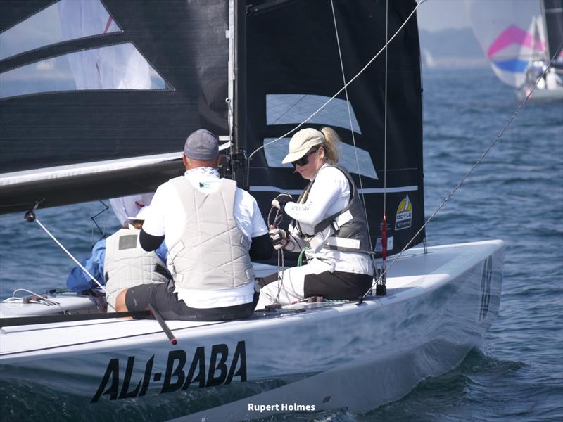 2024 Scandinavian Gold Cup photo copyright Rupert Holmes taken at Yacht Club de l'Odet and featuring the 5.5m class