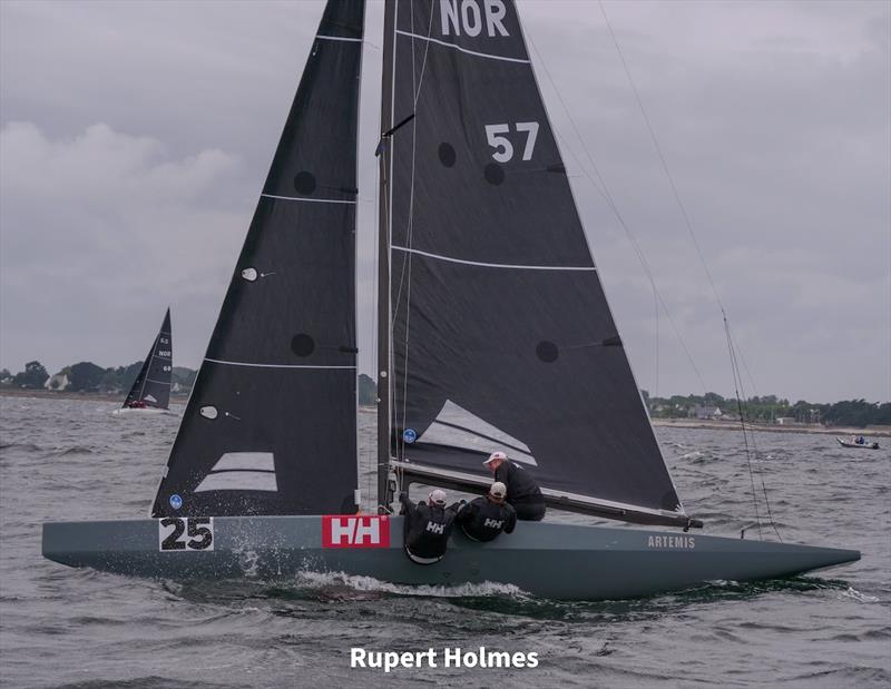 Artemis (Kristian Nergaard, Johan Barne and Trond Solli-Saether) - 5.5 Metre class World Championship 2024 - photo © Rupert Holmes