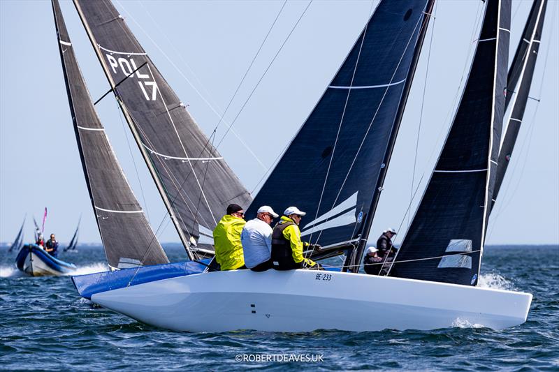 Marie Françoise XXII - 5.5 Metre Scandinavian Gold Cup 2025 photo copyright Robert Deaves / www.robertdeaves.uk taken at Sopot Sailing Club and featuring the 5.5m class