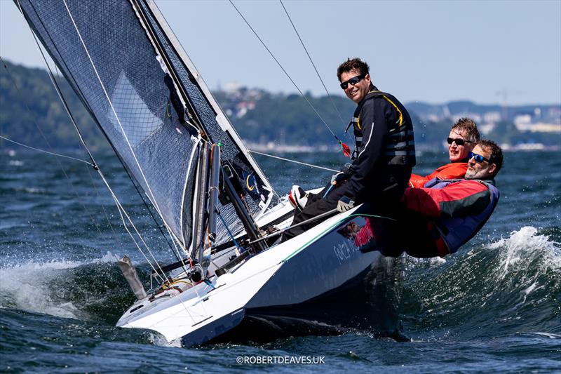 Forza del Destino - 5.5 Metre World Championship day 5 - photo © Robert Deaves