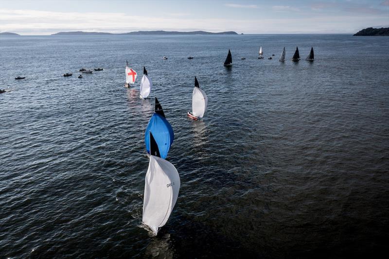 Six Metre European Championship day 5 photo copyright SailingShots by Maria Muiña taken at Real Club Nautico de Sanxenxo and featuring the 6m class