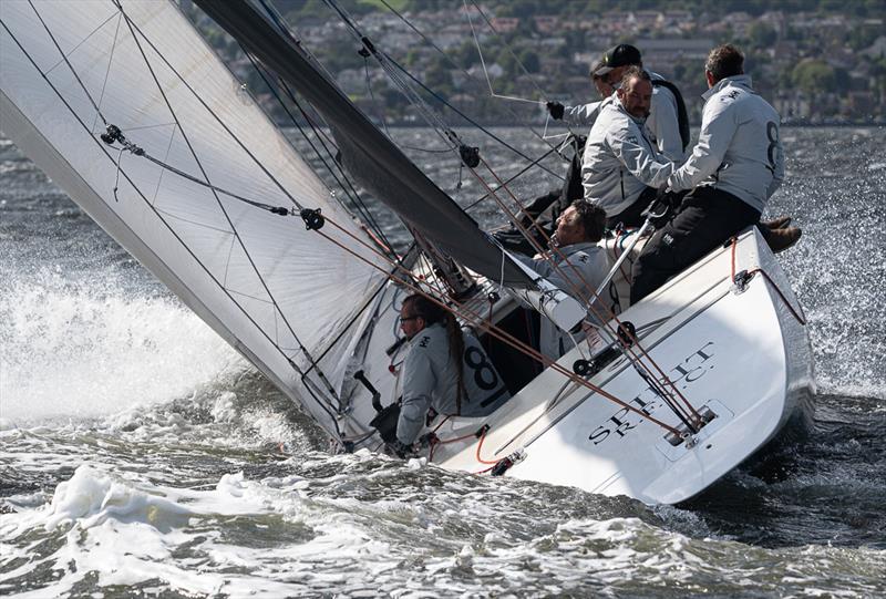 Eight Metre World Cup Day 2 photo copyright James Robinson Taylor / www.jrtphoto.com taken at Royal Northern & Clyde Yacht Club and featuring the 8m class