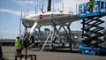 © Richard Gladwell - Sail-World.com/nz Emirates Team New Zealand - first sail - AC40 - October 17, 2025 © Richard Gladwell - Sail-World.com/nz