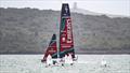 Emirates Team NZ and Optimists - AC40 - Waitemata Harbour - December 15, 2025 &copy; Richard Gladwell - Sail-World.com/nz