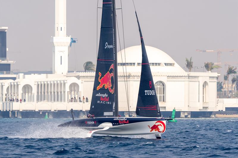 Alinghi Red Bull Racing - Day 2 - Preliminary Regatta - Jeddah, Saudi Arabia - December 1, 2023 - photo © Ian Roman / America's Cup