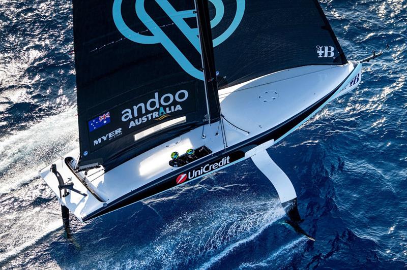 Andoo Team Australia - photo © Ricardo Pinto / America's Cup