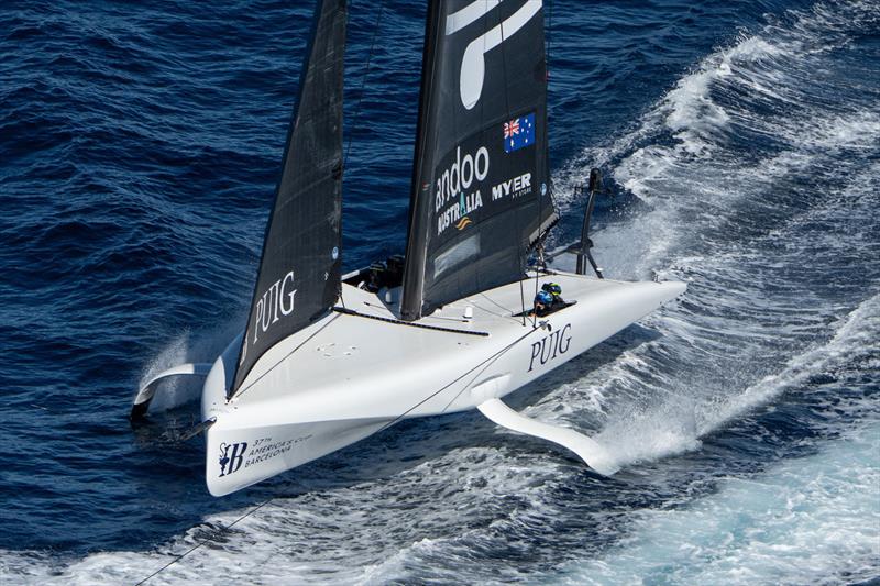 Andoo Team Australia - photo ©  Ian Roman for America's Cup