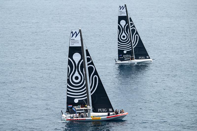 Andoo Team Australia Women's Team, JAJO Team Dutchsail - Group B - Puig Women's America's Cup - October 6, 2024  - photo © Ricardo Pinto / America's Cup