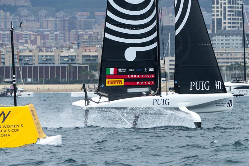 Luna Rossa Prada Pirelli Women's Team win the Puig Women's America's Cup Final - October 12, 2024 - photo © Ian Roman / America's Cup