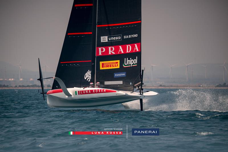 High-end watchmaker Panerai have re-signed with Italian America's Cup Challenger, Luna Rossa photo copyright Carlo Borlenghi / Luna Rossa taken at Circolo della Vela Sicilia and featuring the AC40 class
