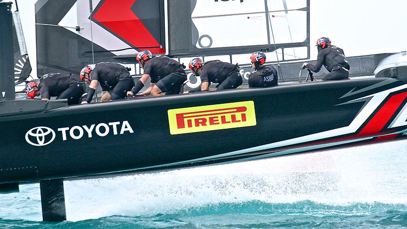 Emirates Team New Zealand - Cyclors - Race 6 - Semi-Finals, America's Cup Playoffs- Day 12, June 8, 2017 (ADT) - photo © Richard Gladwell