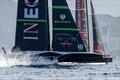 Challenger and Defender - Race 6 - Day 3 of AC37 -  Barcelona. - 16 October 2024 © Ricardo Pinto / America's Cup