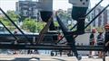 Wing foil and flaps may be reduced by 40% of mass to reach the lowered weigh - INEOS Britannia -  May 30, 2024 © Job Vermeulen / America's Cup
