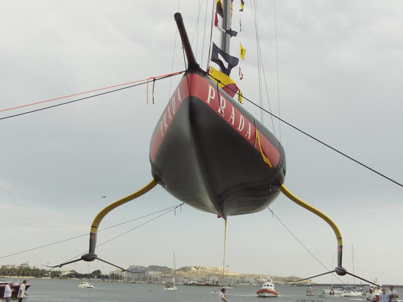 Luna Rossa Prada Pirelli - launching AC75 - Cagliari, Sardinia - October 2, 2019 - photo © FareVela