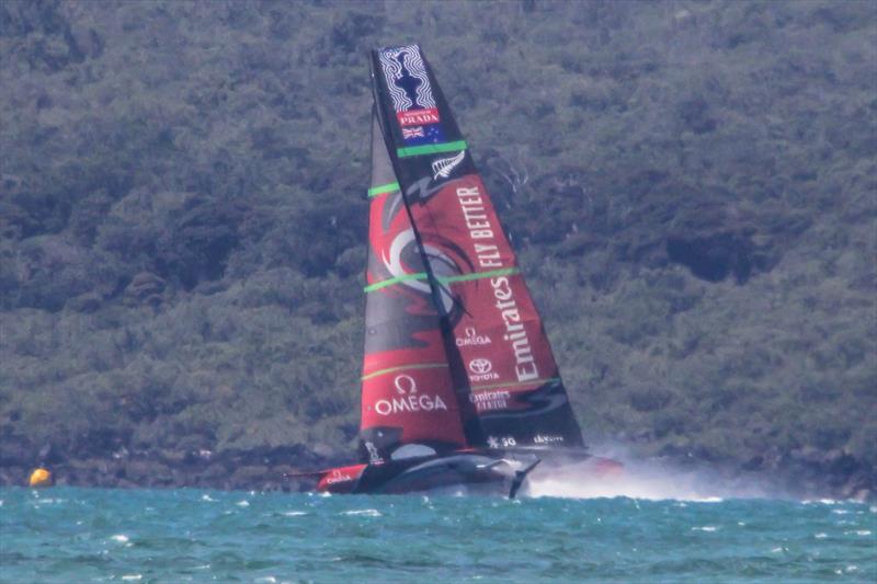 Emirates Team New Zealand's Te Aihe, Waitemata Harbour, November 7, 2019 - photo © Richard Gladwell / Sail-World.com