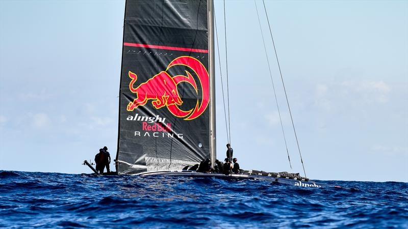 Alinghi Red Bull Racing - AC75 - November 16, 2022 - Barcelona - photo © Alex Carabi / America's Cup