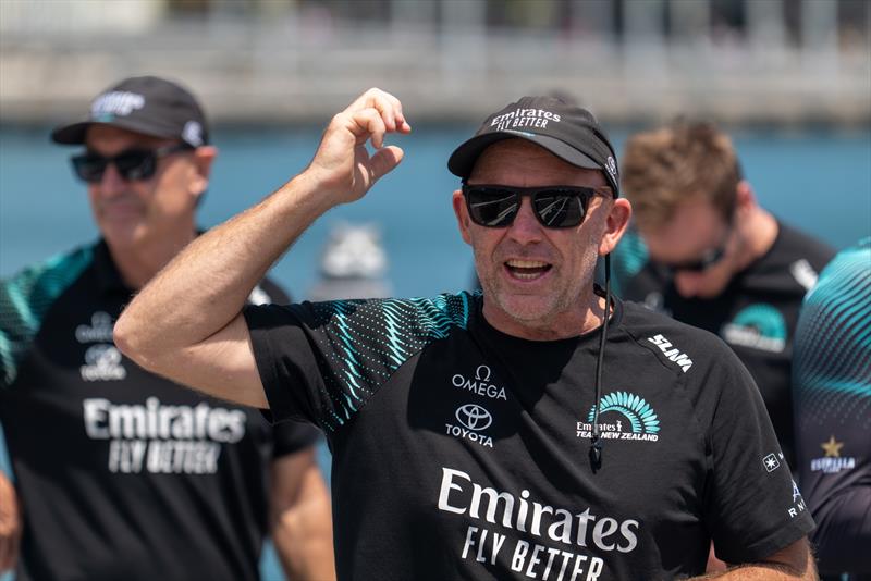 Ray Davies - Emirates Team New Zealand - AC75  - Barcelona - July 2024 - photo © Hamish Hooper / Emirates Team New Zealand