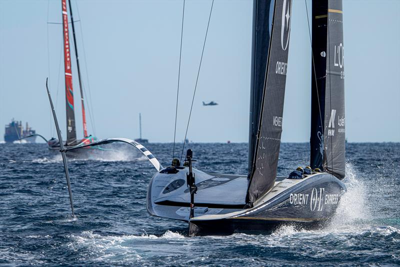 Emirates Team NZ and Orient Express - Race 24, Day 5 - Round Robin 2 - Louis Vuitton Cup - September 5, 2024 - photo © Ricardo Pinto / America's Cup