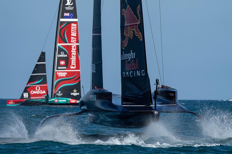 Alinghi Red Bull Racing - Race 27, Day 7 - Round Robin 2 - Louis Vuitton Cup - September 7, 2024 - photo © Ian Roman / America's Cup