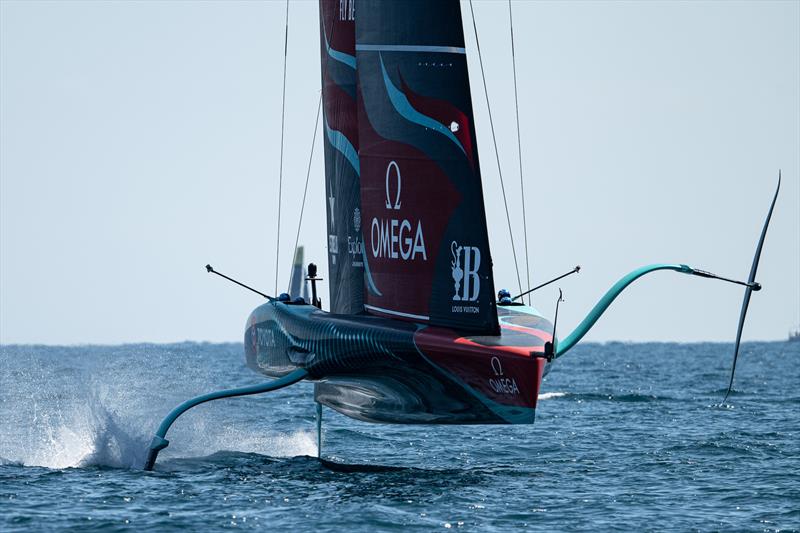 Emirates Team NZ - Day 9 - Round Robin 2 - Louis Vuitton Cup - September 9, 2024 photo copyright Ricardo Pinto / America's Cup taken at Real Club Nautico de Barcelona and featuring the AC75 class