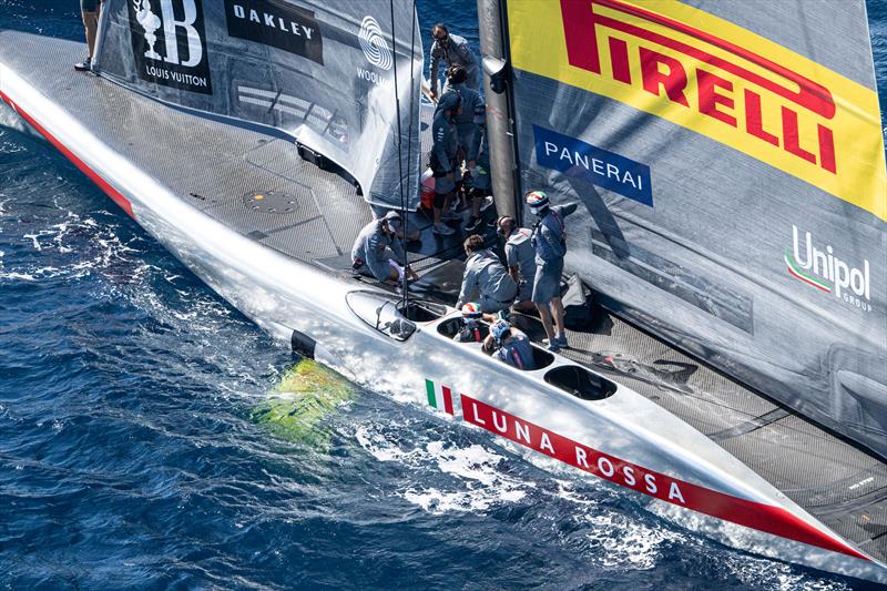 Luna Rossa - Finals Louis Vuitton Cup - Race 7 - Day 19, October 1, 2024 - Barcelona - photo © Ricardo Pinto / America's Cup