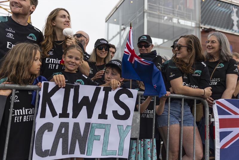 ETNZ farewell - Louis Vuitton 37th America's Cup, Race Day 1 - October 12, .2024 - photo © Job Vermeulen