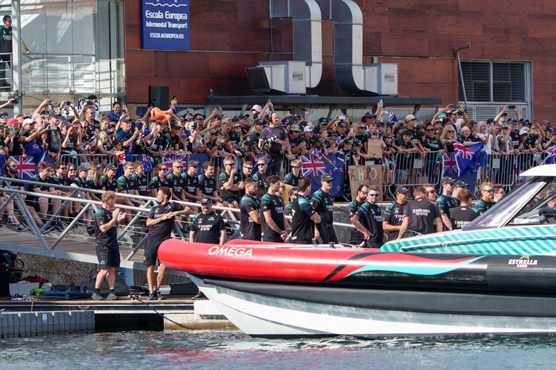 Dockout -  Emirates Team NZ - Race 7 & 8 - Louis Vuitton 37th America's Cup, Race Day 5 - October 18, .2024 - photo © Ian Roman / America's Cup