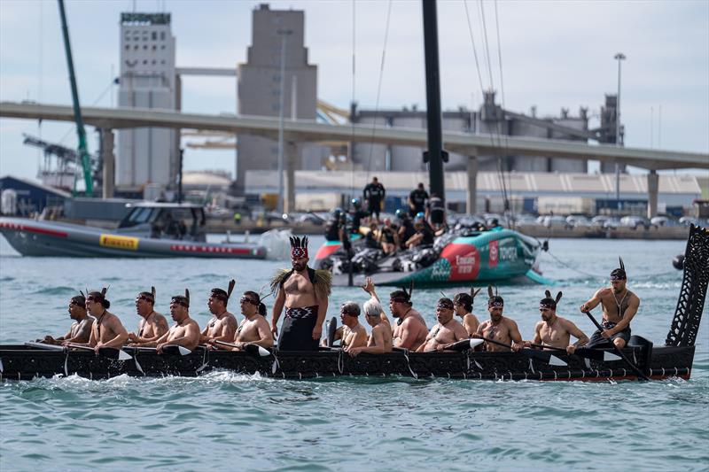 Dockout -  Emirates Team NZ - Race 7 & 8 - Louis Vuitton 37th America's Cup, Race Day 5 - October 18, .2024 - photo © Ricardo Pinto / America's Cup