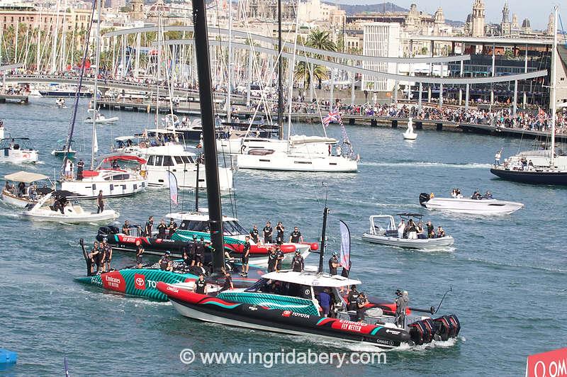 Louis Vuitton 37th America's Cup Barcelona - photo © Ingrid Abery / www.ingridabery.com