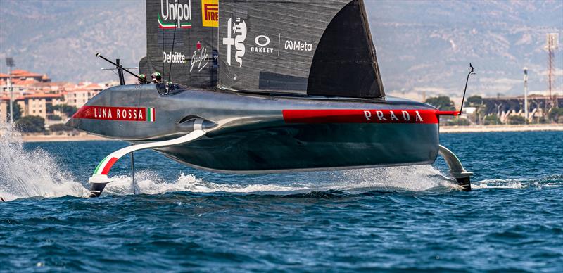 Luna Rossa - Sailing Day 2 - AC38 Recon - Luna Rossa Team - June 12, 2026 - Cagliari, Sardinia - photo © Ivo Rovira / America's Cup