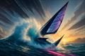 The Charybdis nose-dives violently — a rogue gust… or a breach in the simulation? © Pierre-Jean Cottalorda