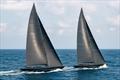 Naves in J-Class form, racing edge to edge — past and future converging in a single breath © Pierre-Jean Cottalorda