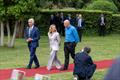 A walk in the Park? Italian Prime Minister Andrea Abodi, Minister for Sport & Youth, Giorgia Meloni, Italian Prime Minister and Grant Dalton, CEO Emirates Team New Zealand  - May 26, 2025 © Ian Roman / America's Cup