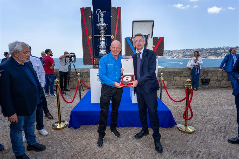 Louis Vuitton 38th America's Cup - Naples Presentation event, Castel dell'Ovo  - May 28, 2025 photo copyright Ian Roman / America's Cup taken at Naples Yacht Club and featuring the ACC class