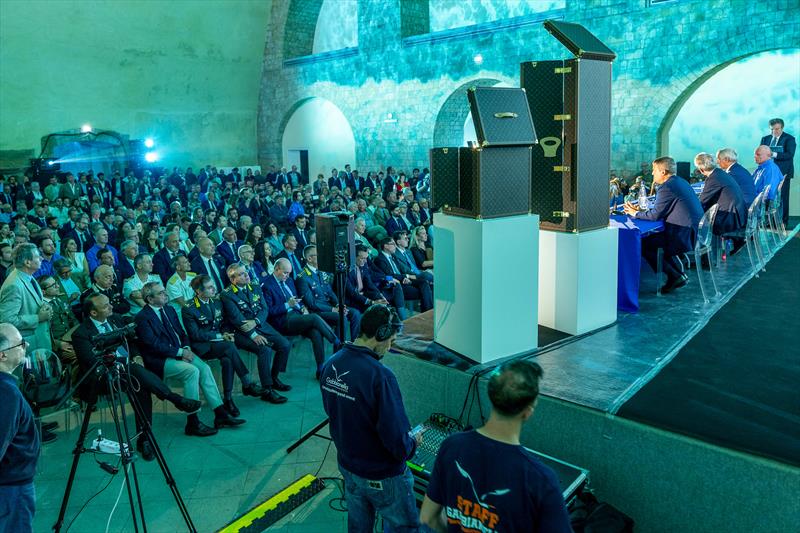 Louis Vuitton 38th America's Cup - Naples Presentation event, Castel dell'Ovo  - May 28, 2025 photo copyright Ian Roman / America's Cup taken at Naples Yacht Club and featuring the ACC class