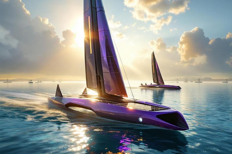 Another vision of the naves — just before hyperflight photo copyright Pierre-Jean Cottalorda taken at Cercle de la Voile de Paris and featuring the ACC class