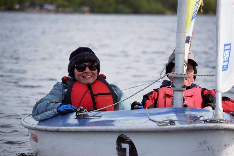 RYA NW Sailability Series at Leigh & Lowton photo copyright Paul Heath taken at Leigh & Lowton Sailing Club and featuring the Hansa class