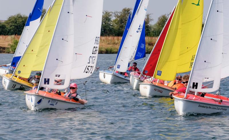 Hansa Class UK Traveller Trophy Series Round 3 at Notts County - photo © Graham Stamper