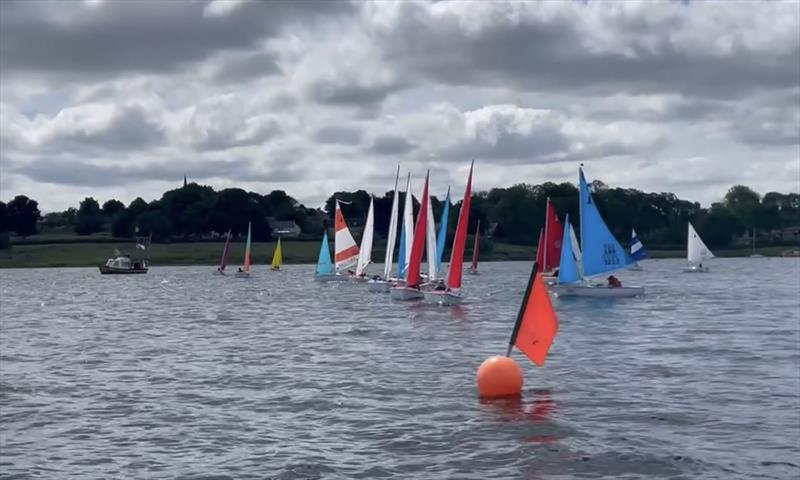 Hansa Class UK Travellers at Rutland photo copyright James Greenberry taken at Rutland Sailing Club and featuring the Hansa class