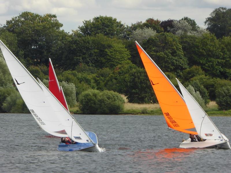 UK Hansa TT at Northampton photo copyright Robert McIntrye taken at Carsington Sailing Club and featuring the Hansa class