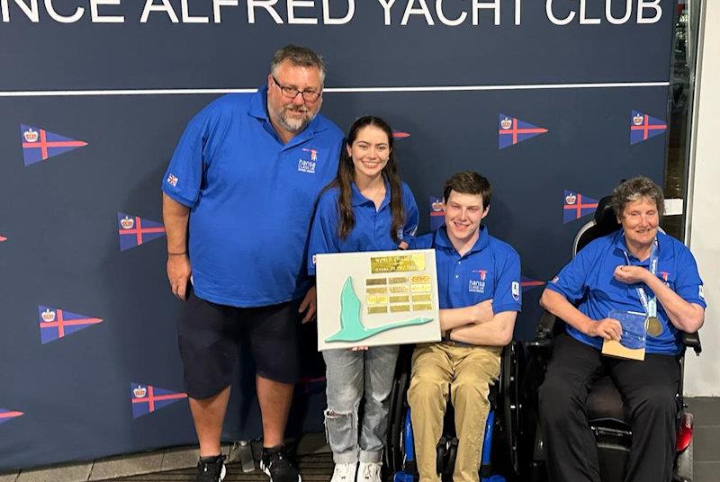 UK medalists  - 2025 Hansa and Para World Championships photo copyright Hansa Class UK taken at Royal Prince Alfred Yacht Club and featuring the Hansa class