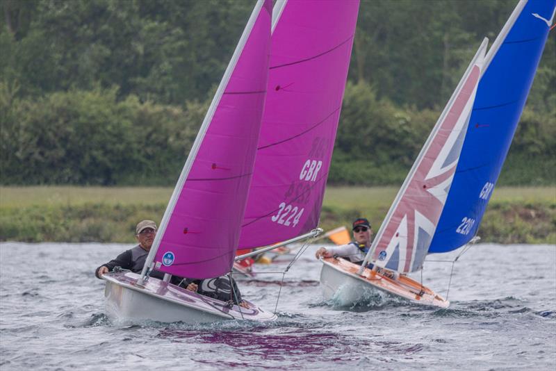 Lynn and Stuart Swan, doublehanded 303 winners - Hansa UK Traveller Trophy Series event at Notts County photo copyright David Eberlin taken at Notts County Sailing Club and featuring the Hansa class