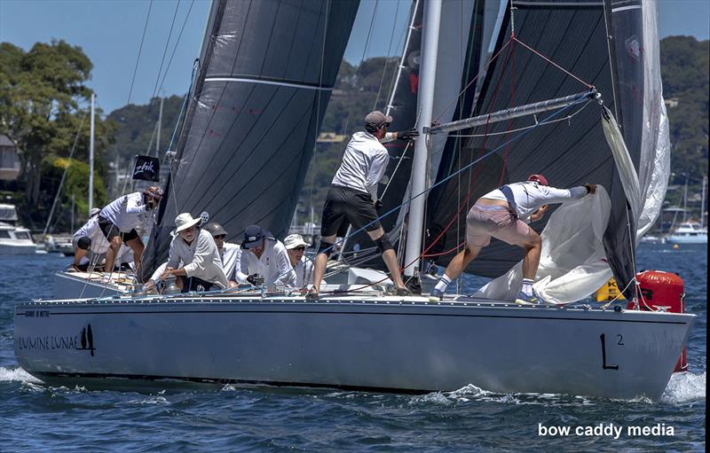 Adams 10 Australian Championships, Pittwater, February 2023 photo copyright Bow Caddy Media taken at Royal Prince Alfred Yacht Club and featuring the Adams 10 class