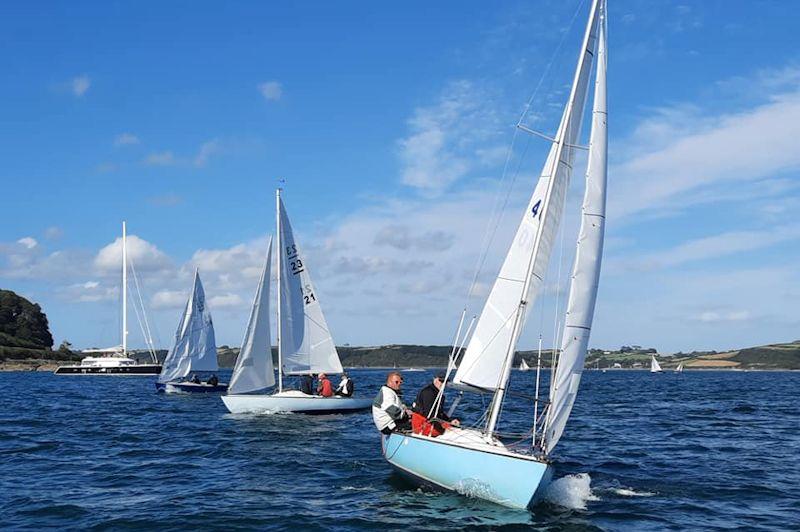 Polyphemus Artemis and Athena - Ajax class at Falmouth Week 2021 - photo © Lindsey Thomas