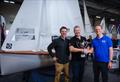 Albacore 'Uffa Fox Sake' owned by Matt Thompson wins Concours d'Elegance at the RYA Dinghy and Watersports Show © Paul Wyeth / RYA