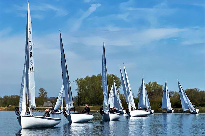 Albacore open meeting at Maidenhead photo copyright Jenni Heward-Craig taken at Maidenhead Sailing Club and featuring the Albacore class