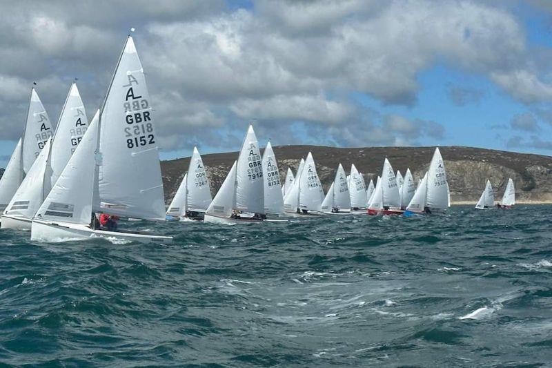 Albacore Internationals at Abersoch Day 3 photo copyright John Davies taken at South Caernarvonshire Yacht Club and featuring the Albacore class