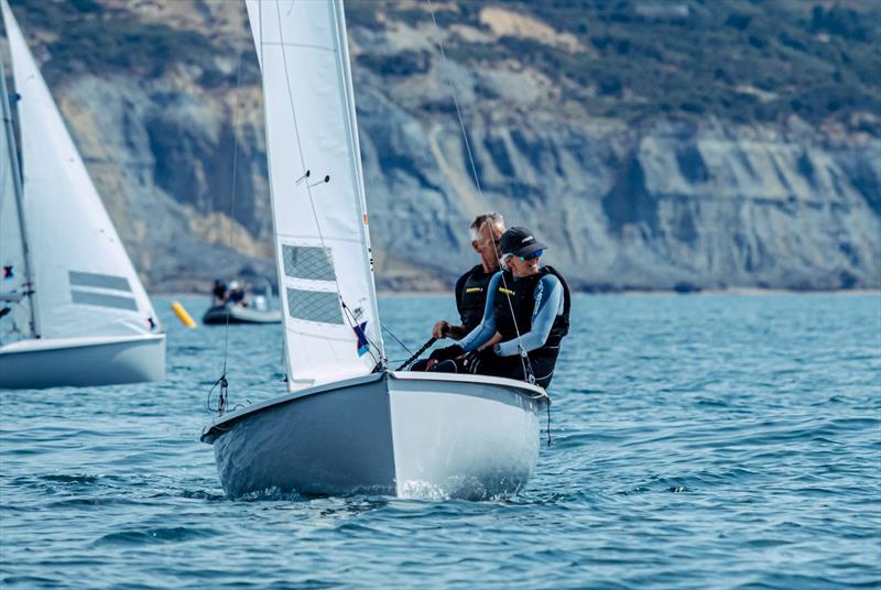 Albacore Southern Championship at Lyme Regis photo copyright Phil Rydin-Orwin taken at Lyme Regis Sailing Club and featuring the Albacore class